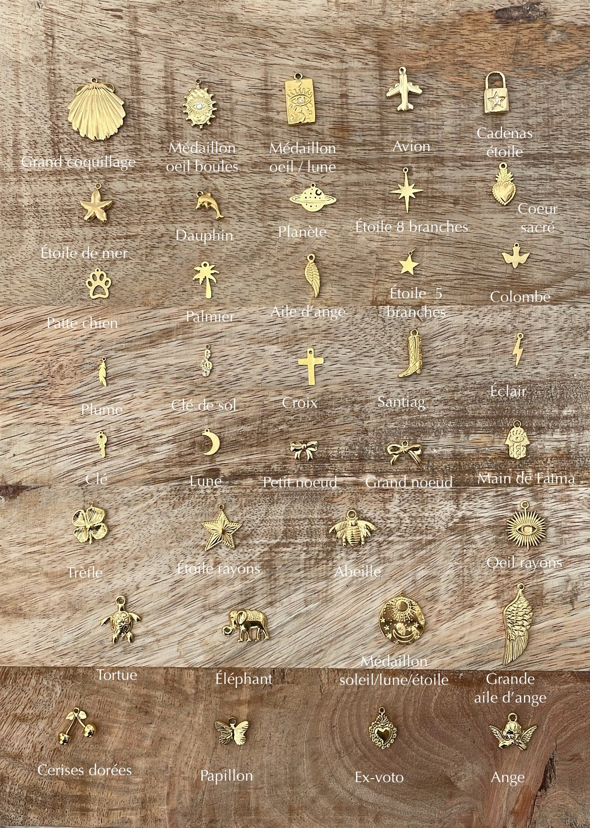 Collier Sissi | 7 à 11 breloques