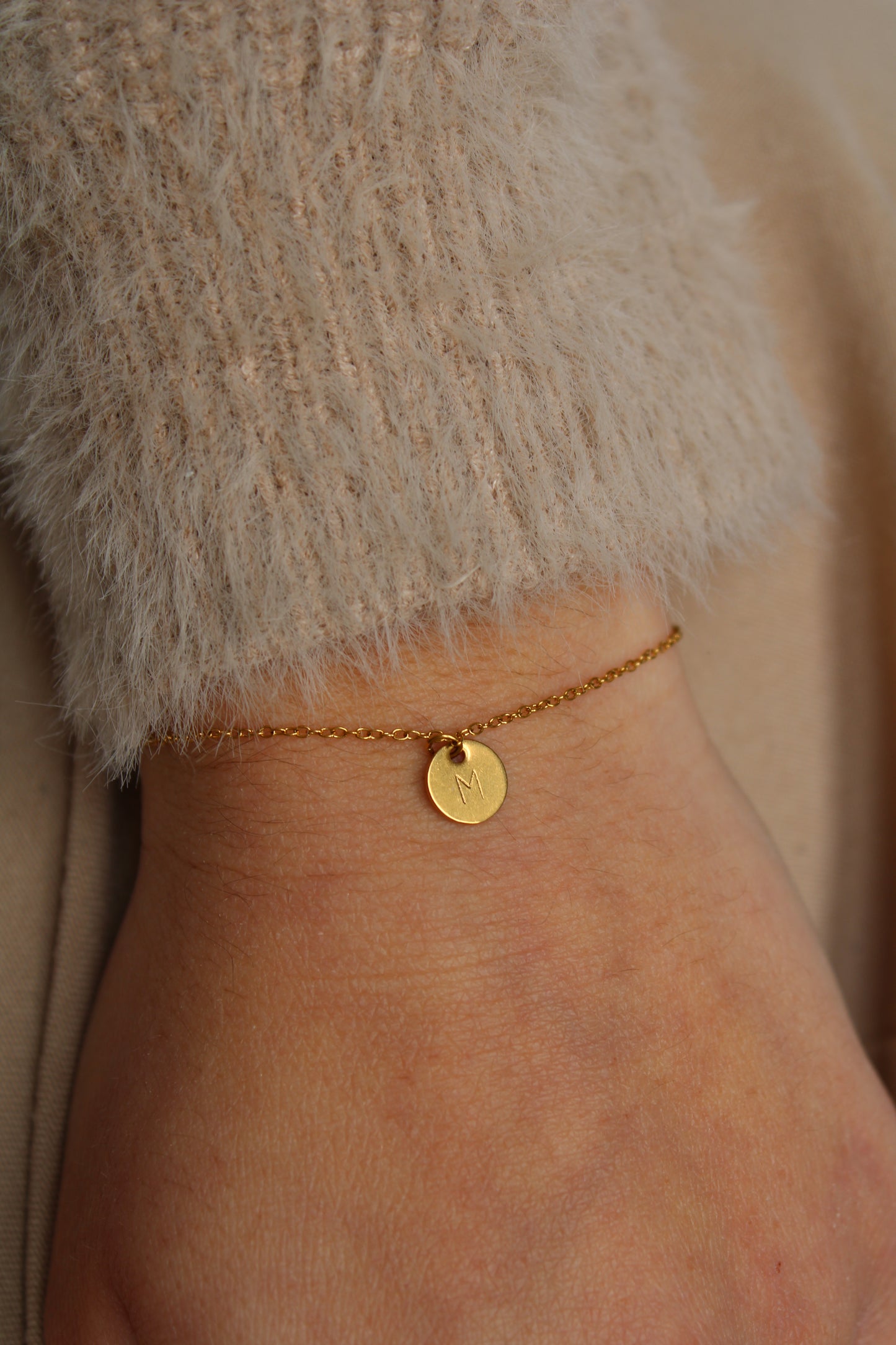 Toi ou Moi I Bracelet 1 initiale ☆