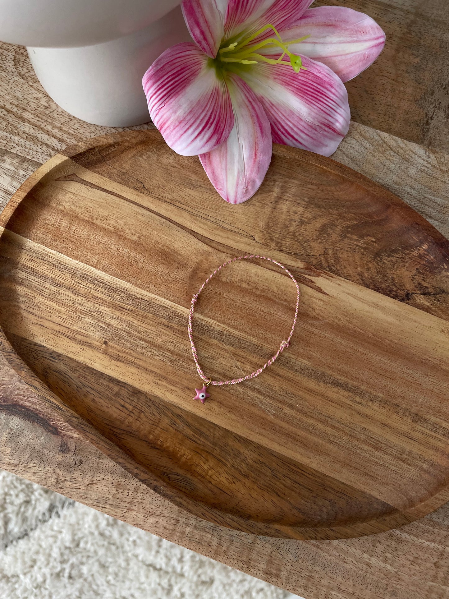 Bracelet Cordon | 1 breloque doré