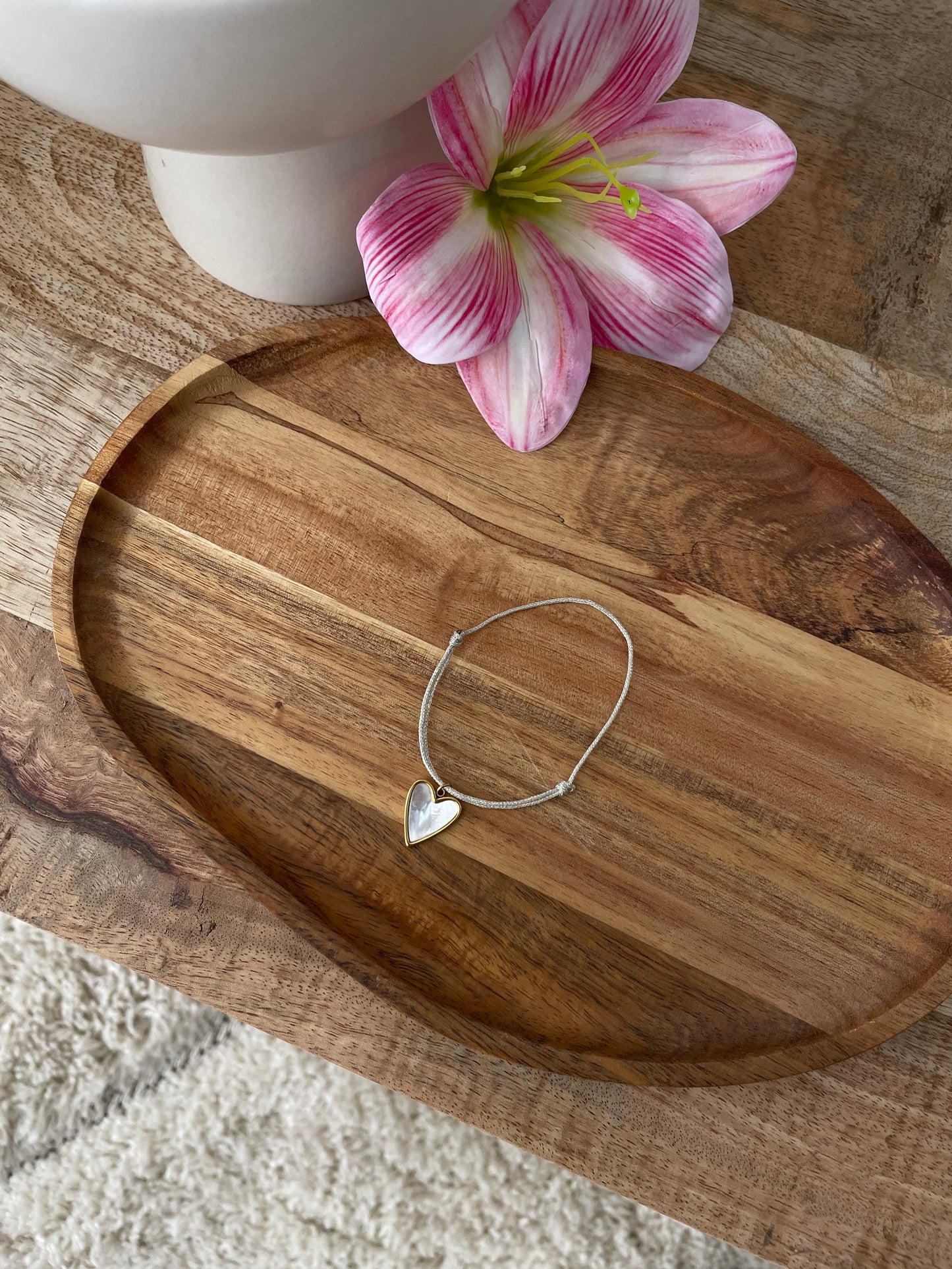 Bracelet Cordon | 1 breloque doré