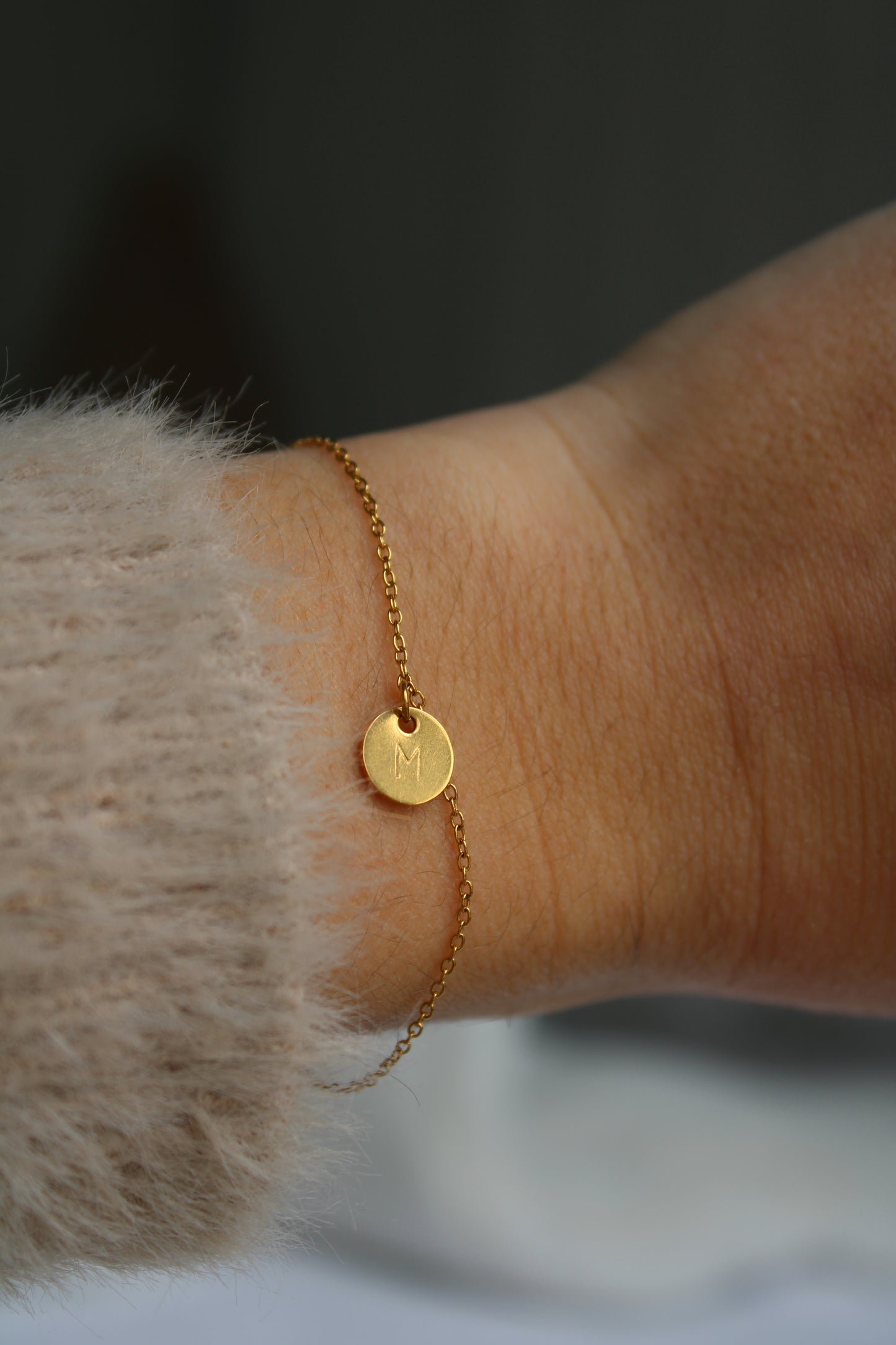 Toi ou Moi I Bracelet 1 initiale ☆