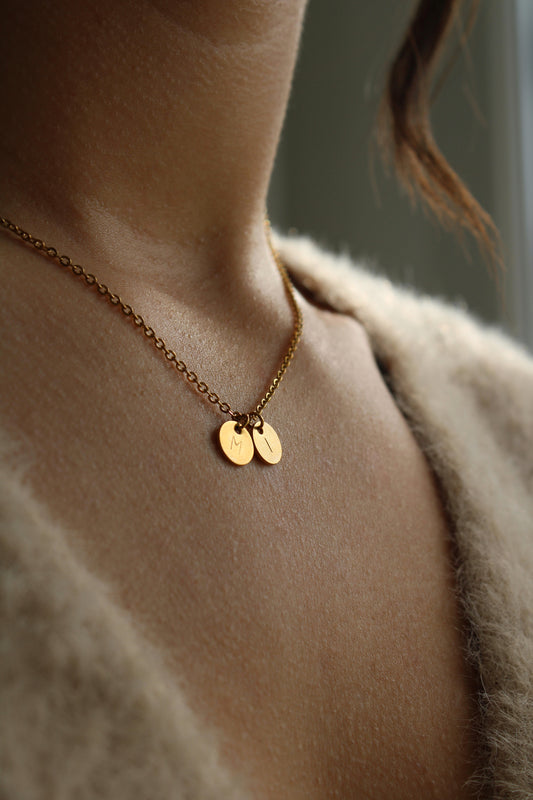 Toi et Moi ☆ I Collier 2 initiales