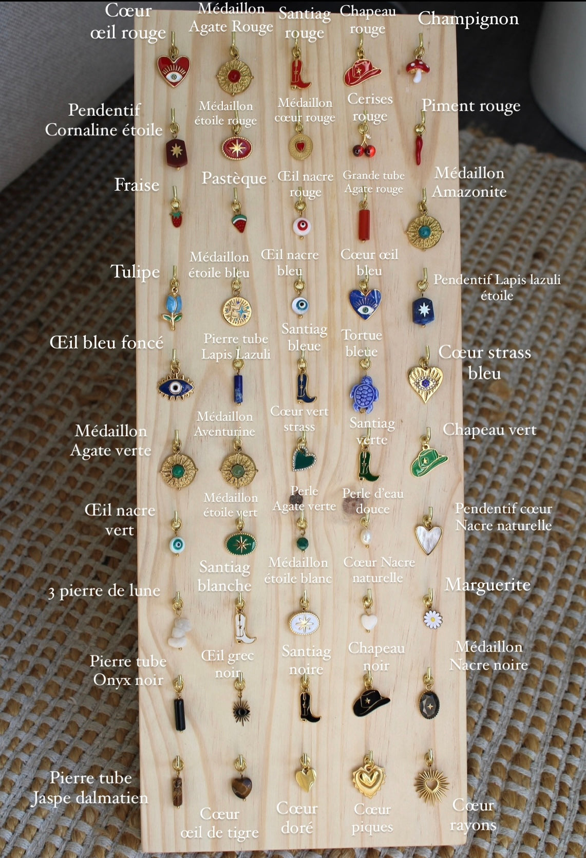 Collier Era | signe astro + 1 breloque
