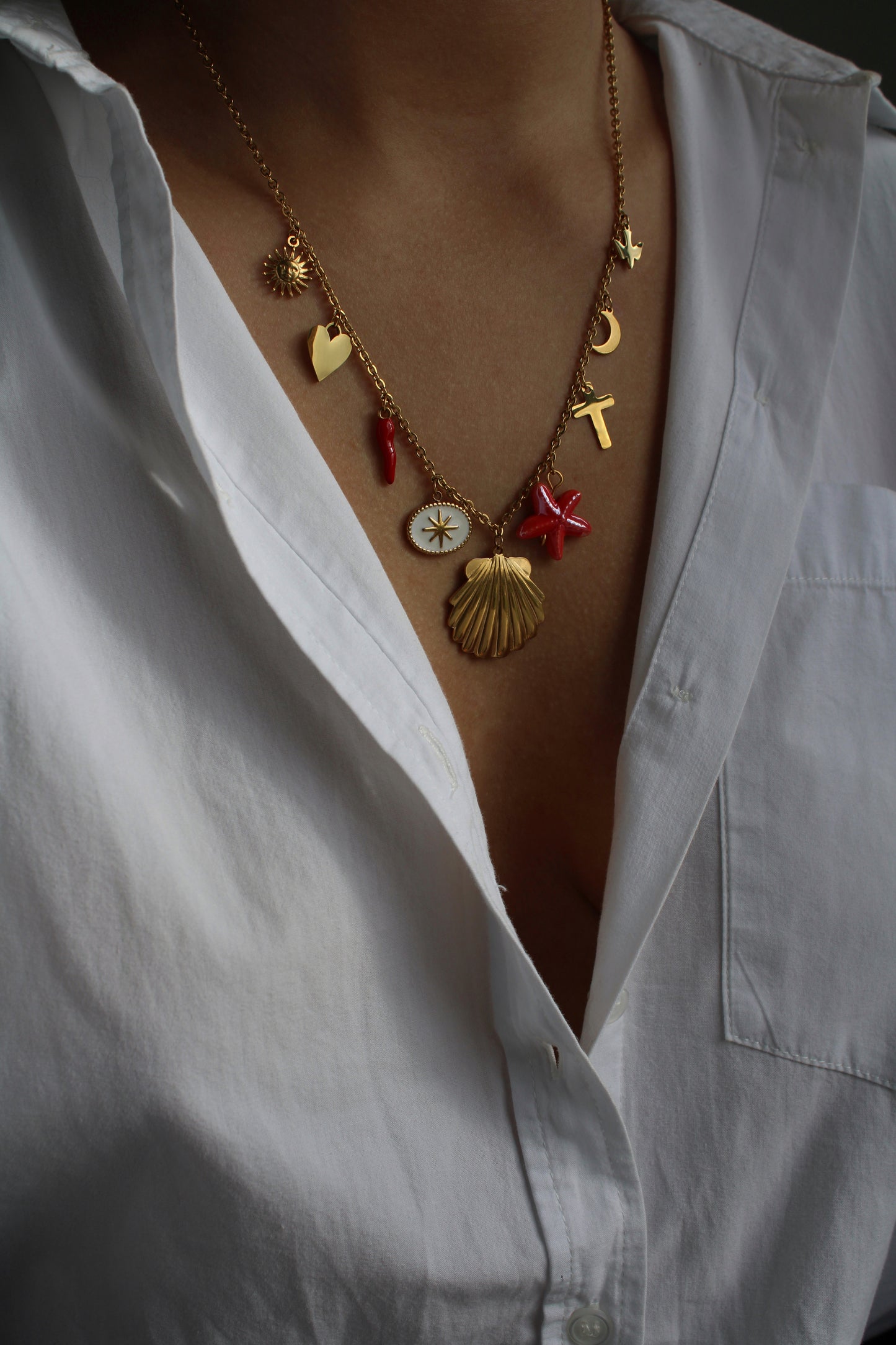 Collier Sissi | 7 à 11 breloques