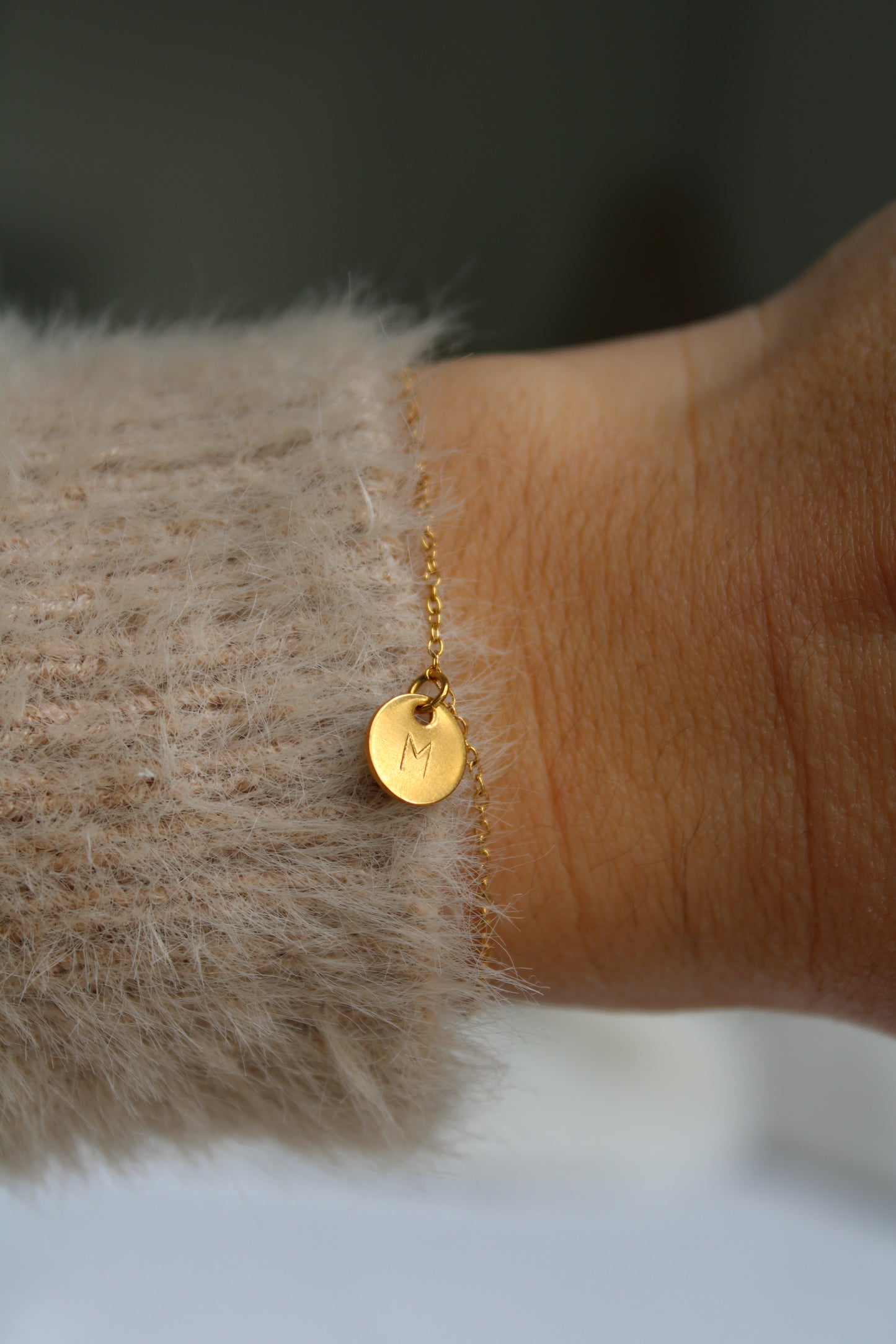 Toi ou Moi I Bracelet 1 initiale ☆