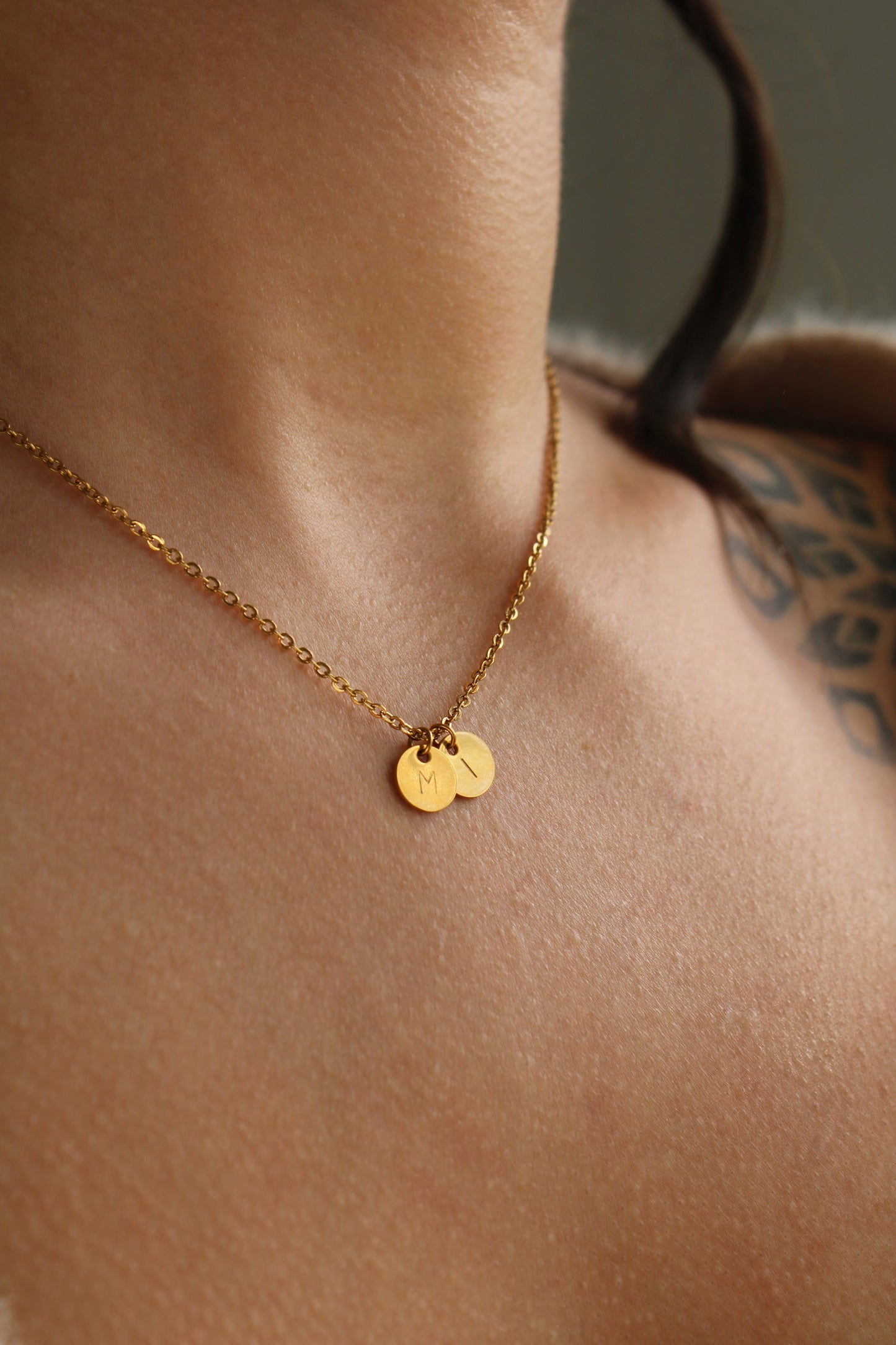 Toi et Moi ☆ I Collier 2 initiales