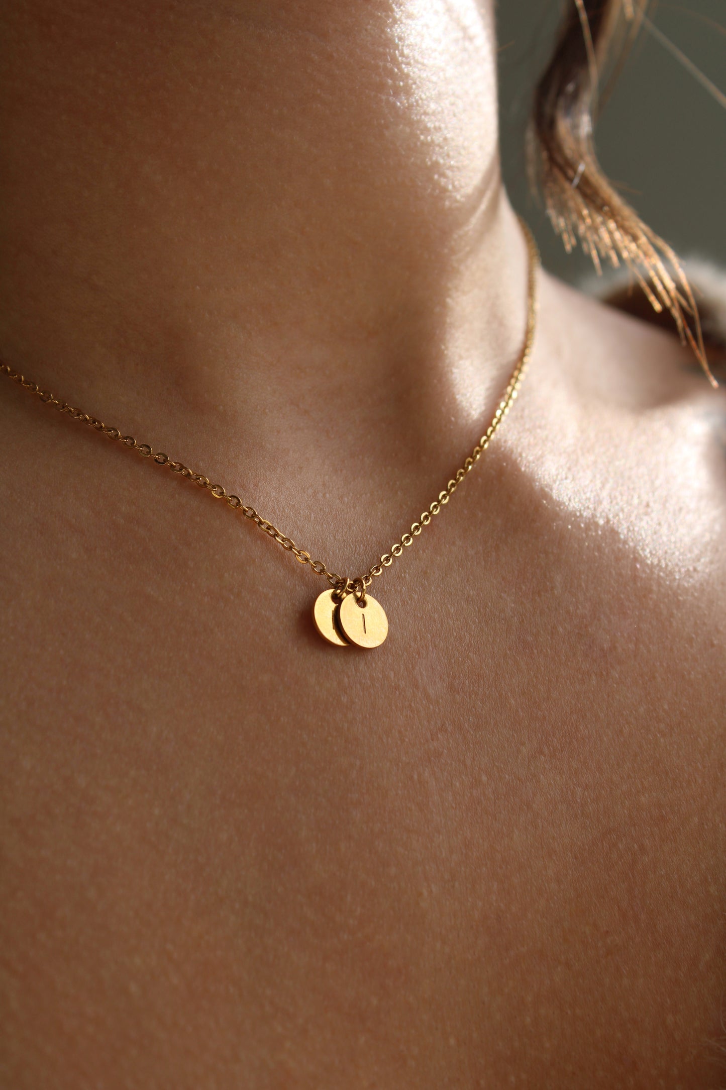 Toi et Moi ☆ I Collier 2 initiales