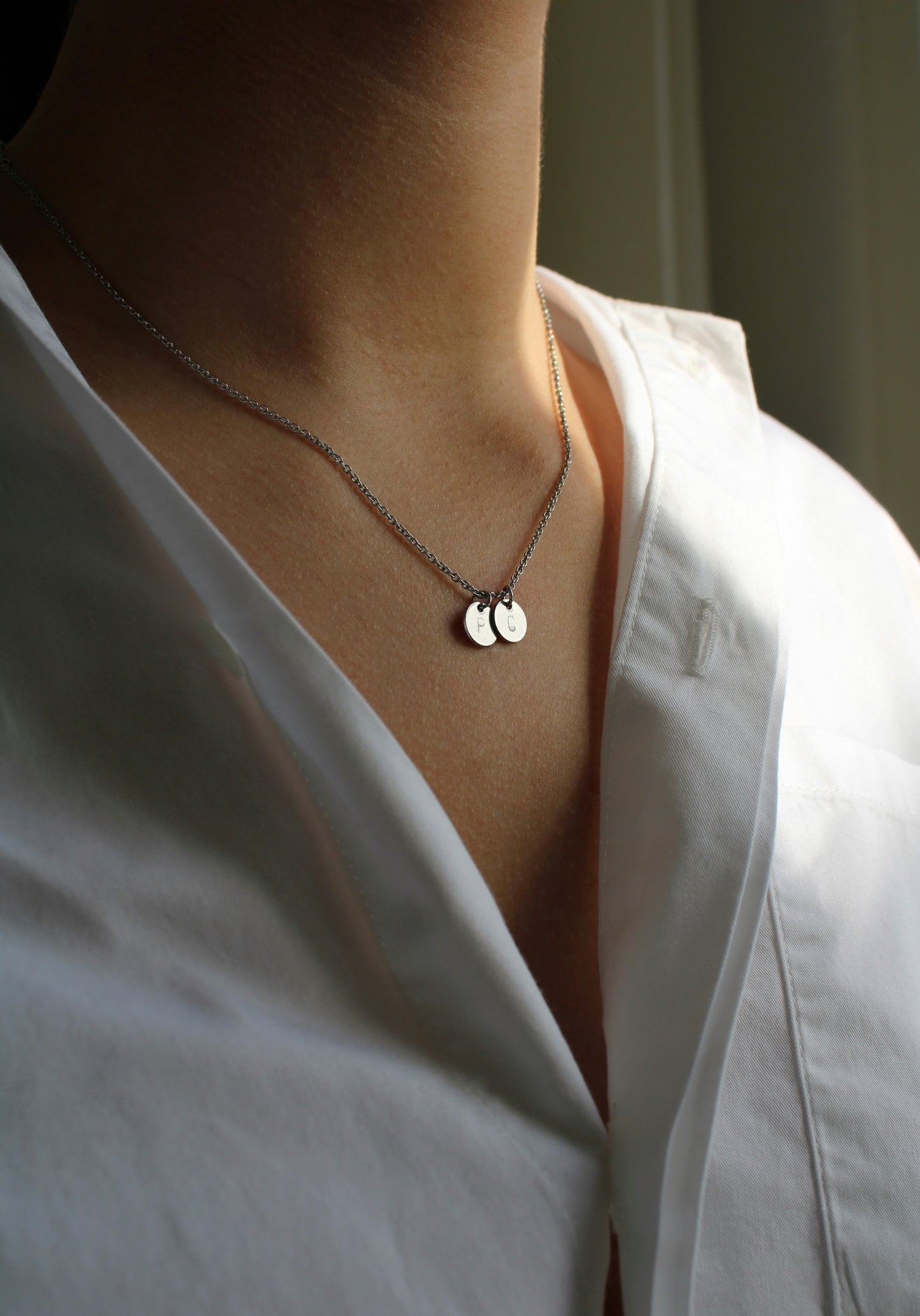 Toi et Moi ☆ | Collier 2 initiales
