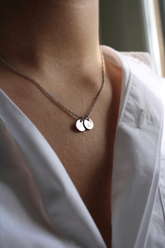 Toi et Moi ☆ | Collier 2 initiales