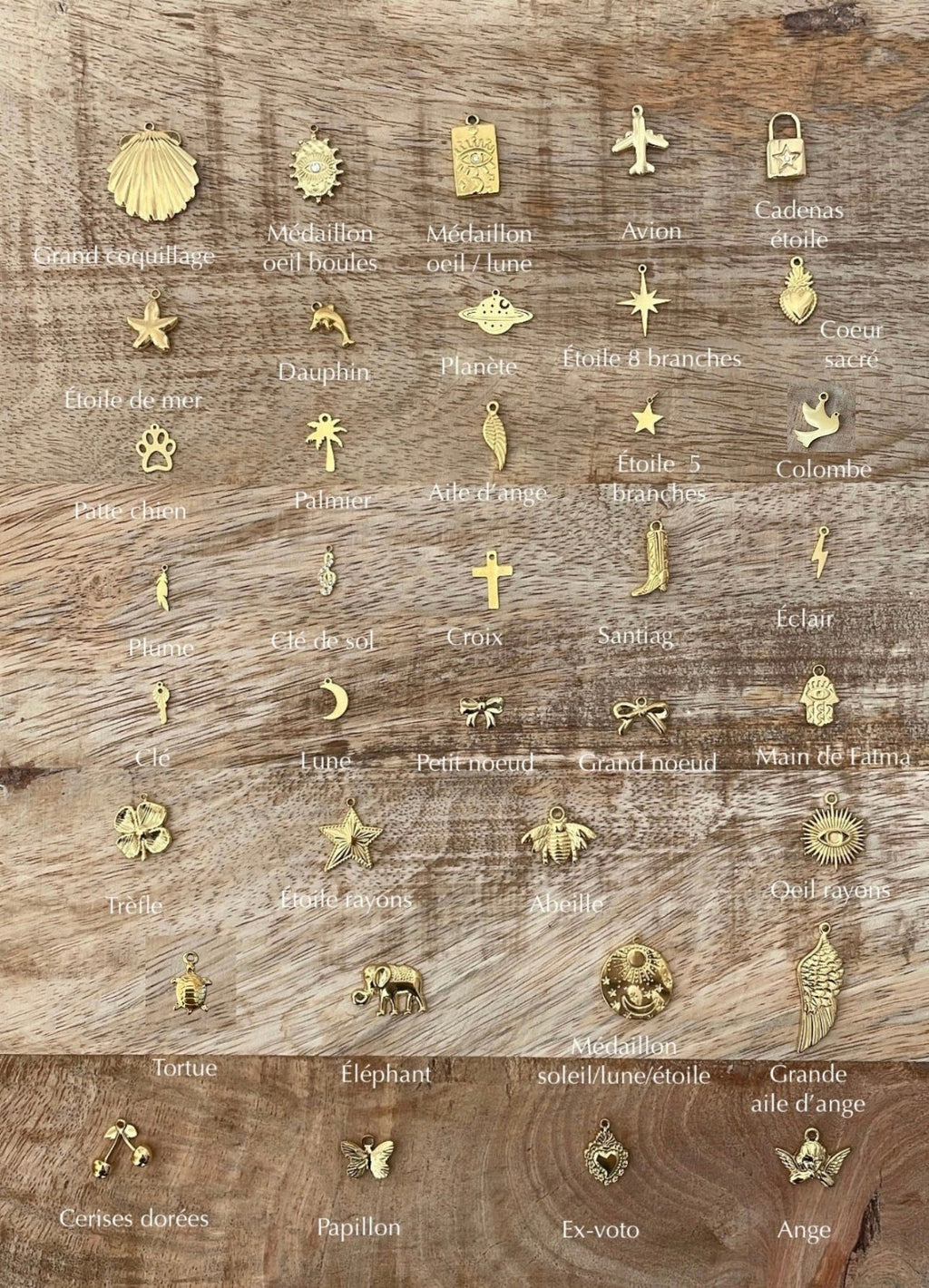 Collier Era | signe astro + 1 breloque