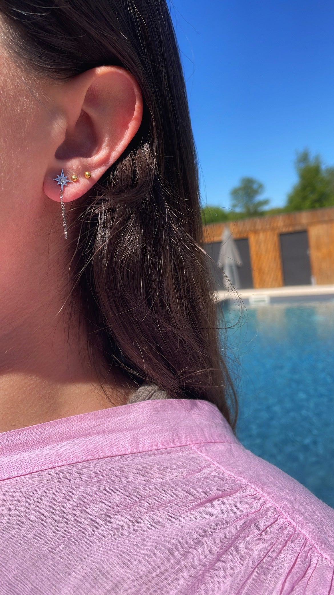 Puces d’oreilles strass