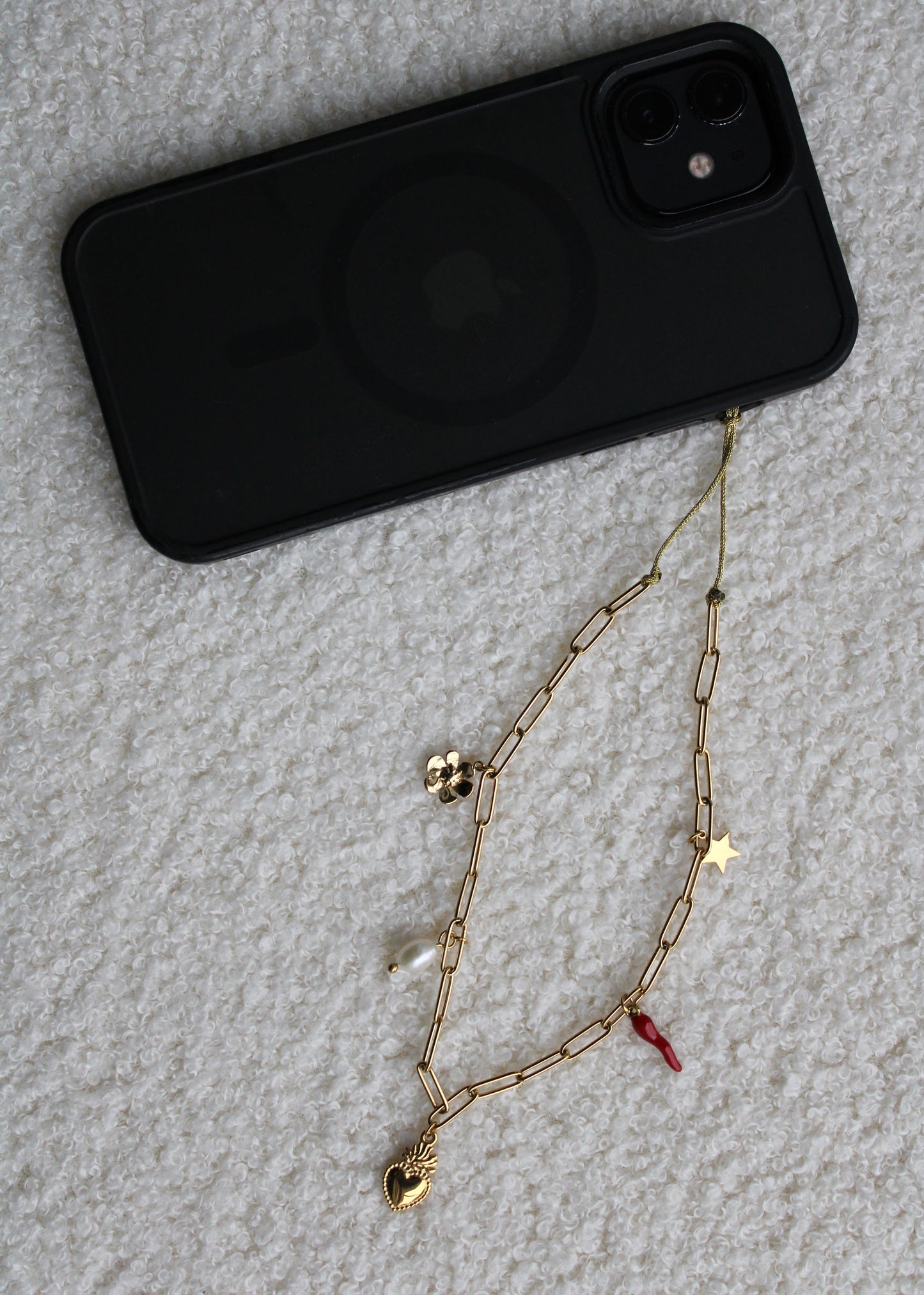 Bijoux téléphone | Jusqu’à 5 breloques