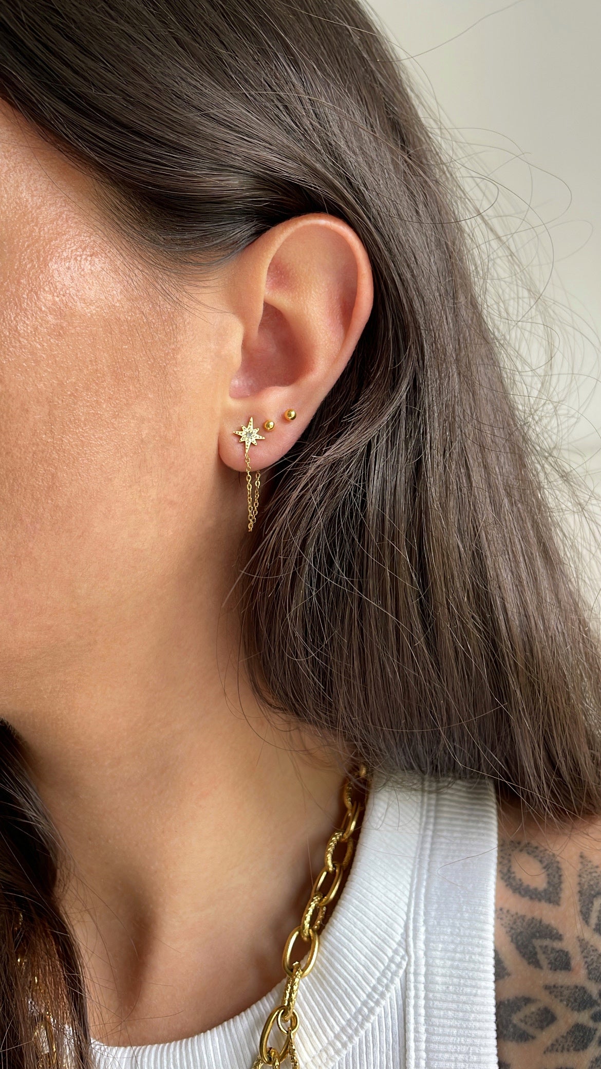 Puces d’oreilles strass